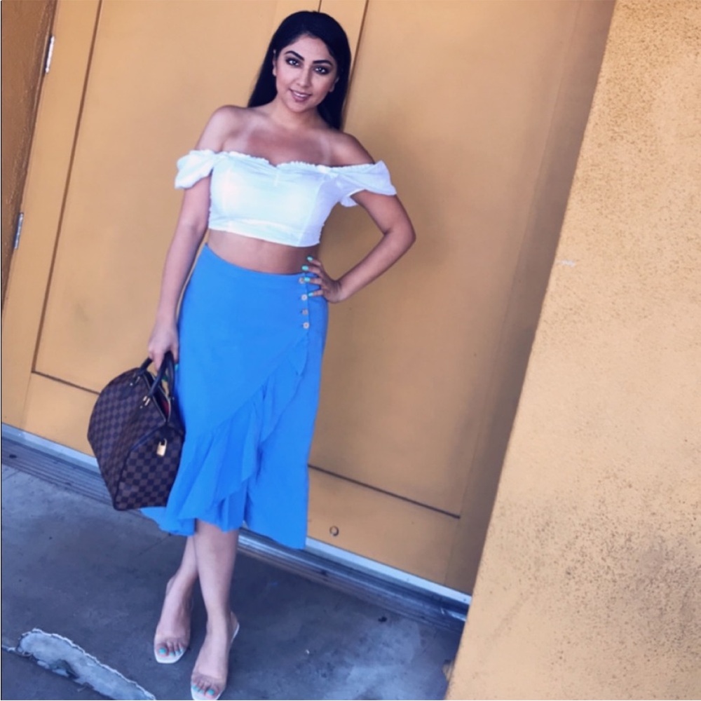 Linen skirt
